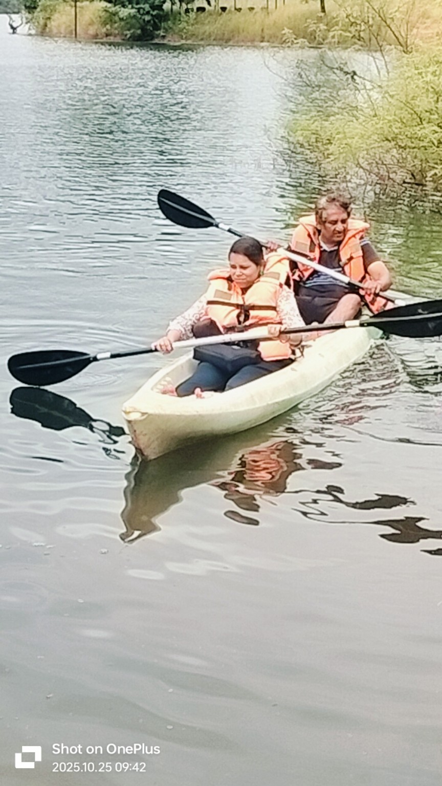 Kayaking at Tapola