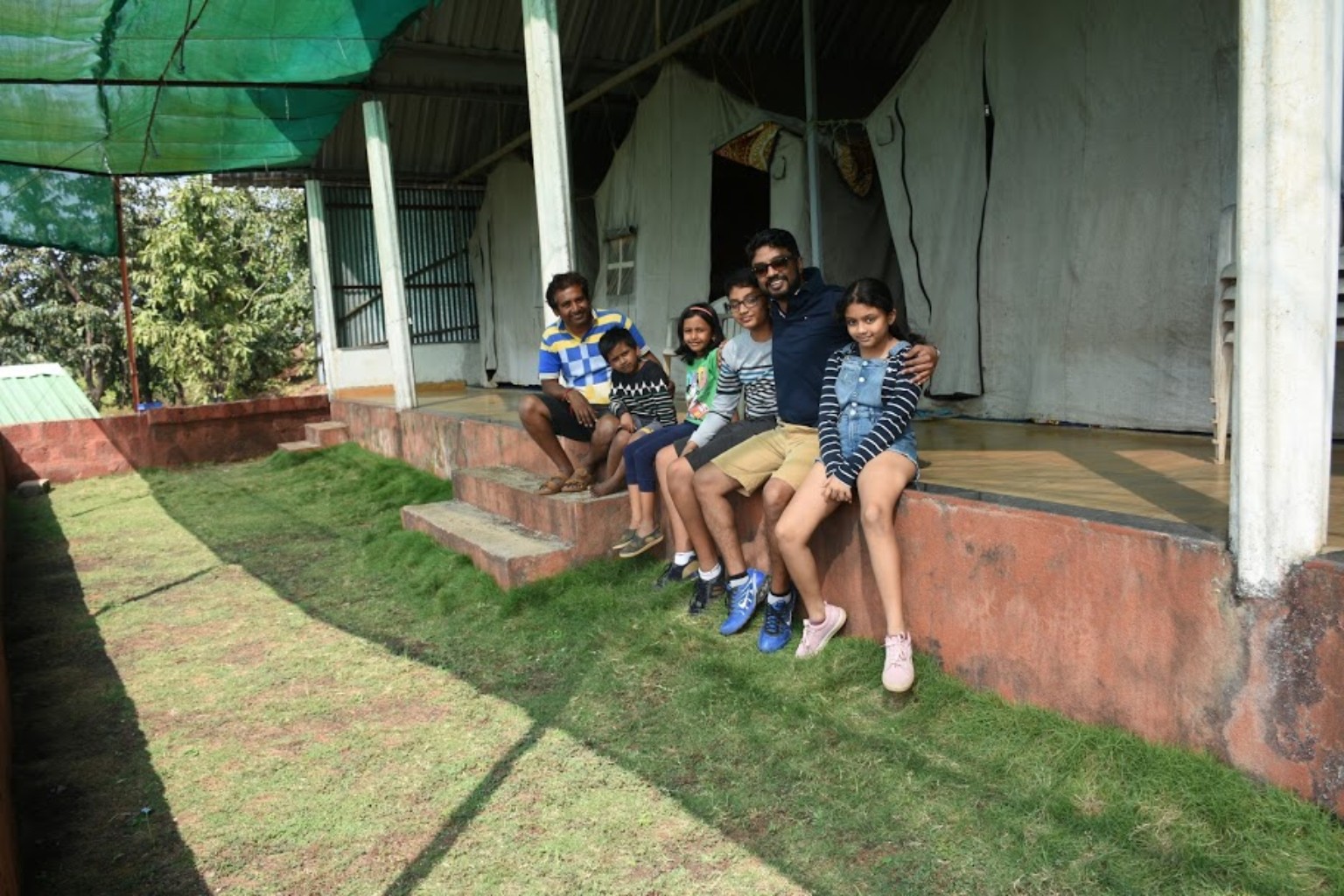 Guests at Sakha Niwas