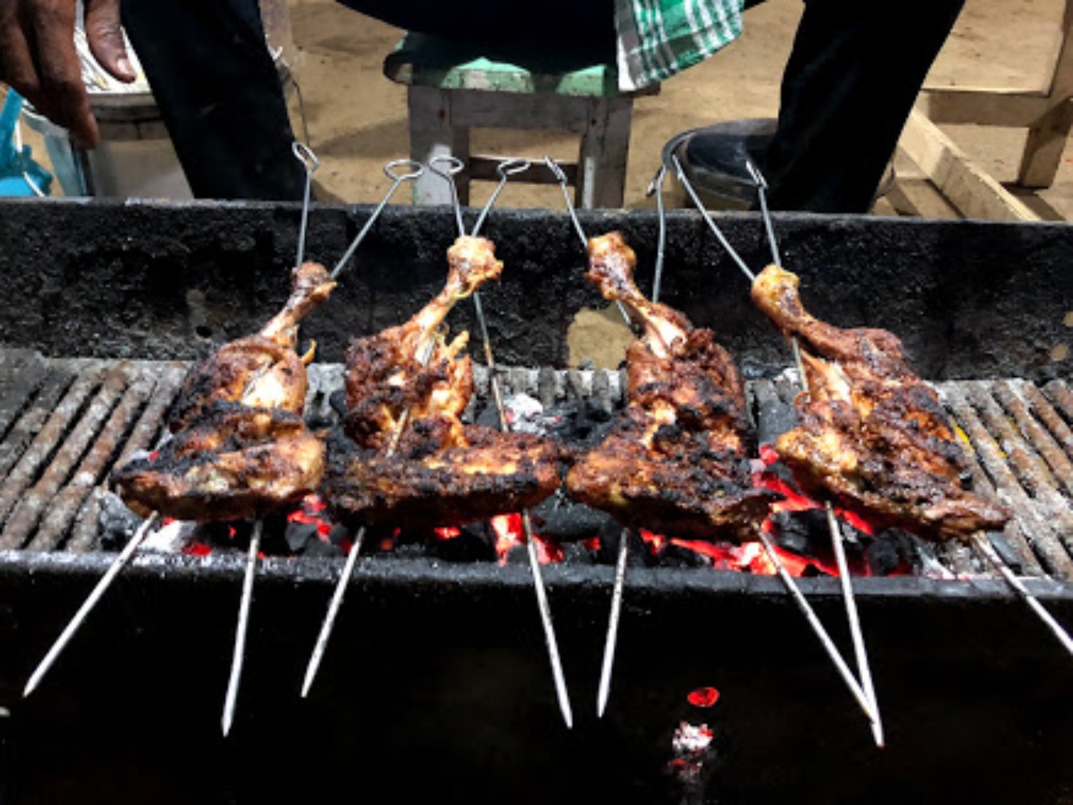 Live BBQ at Sakha Niwas